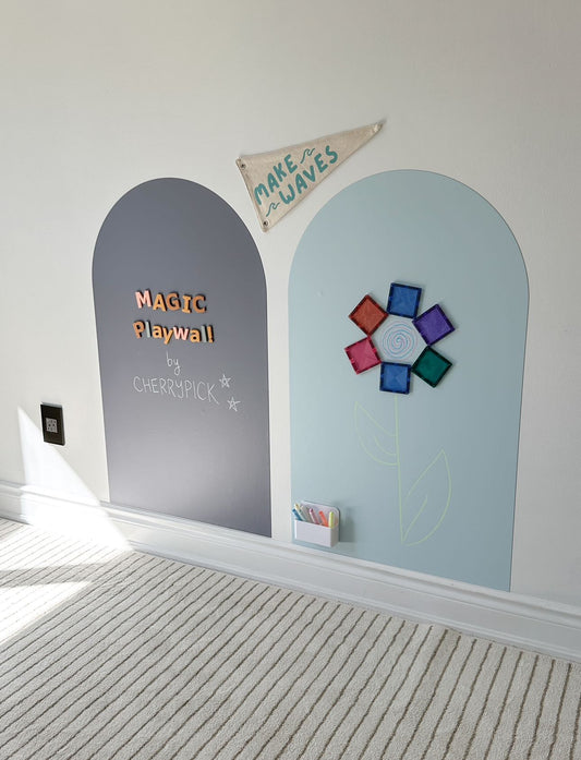 Cherrypick - Magic Playwall - Kids Arch Magnetic Chalkboard Wall Decal