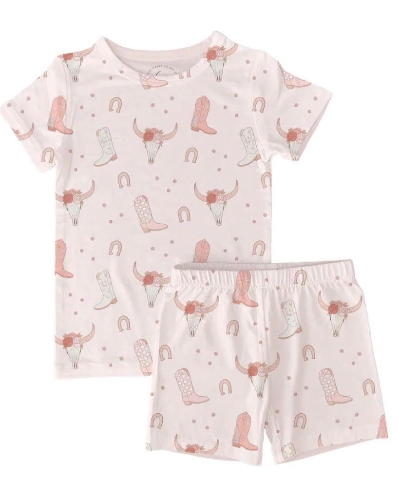 Cowgirl Up Shortie Bamboo Set