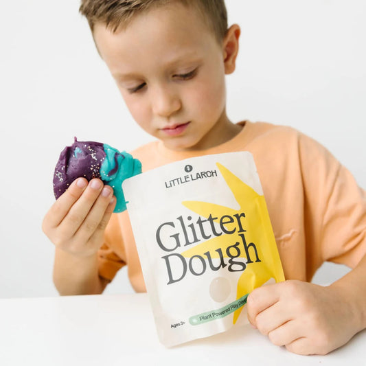 Handcrafted Natural Glitter Play Dough