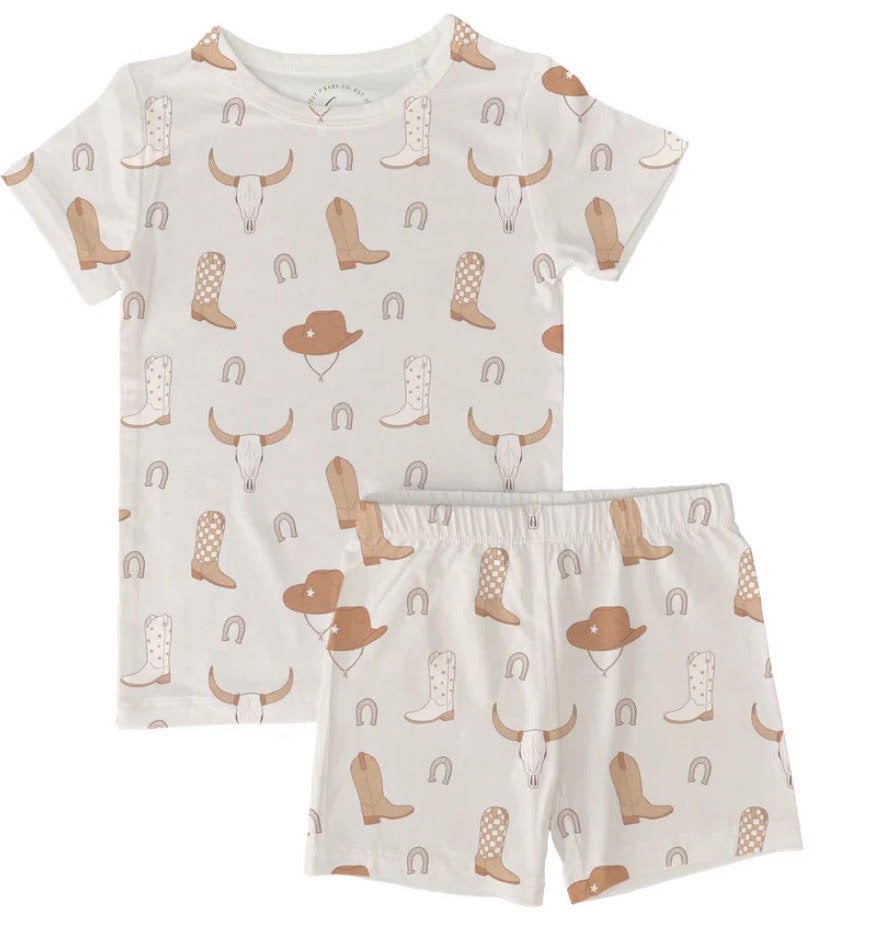 Cowboy Up Shortie Bamboo Set