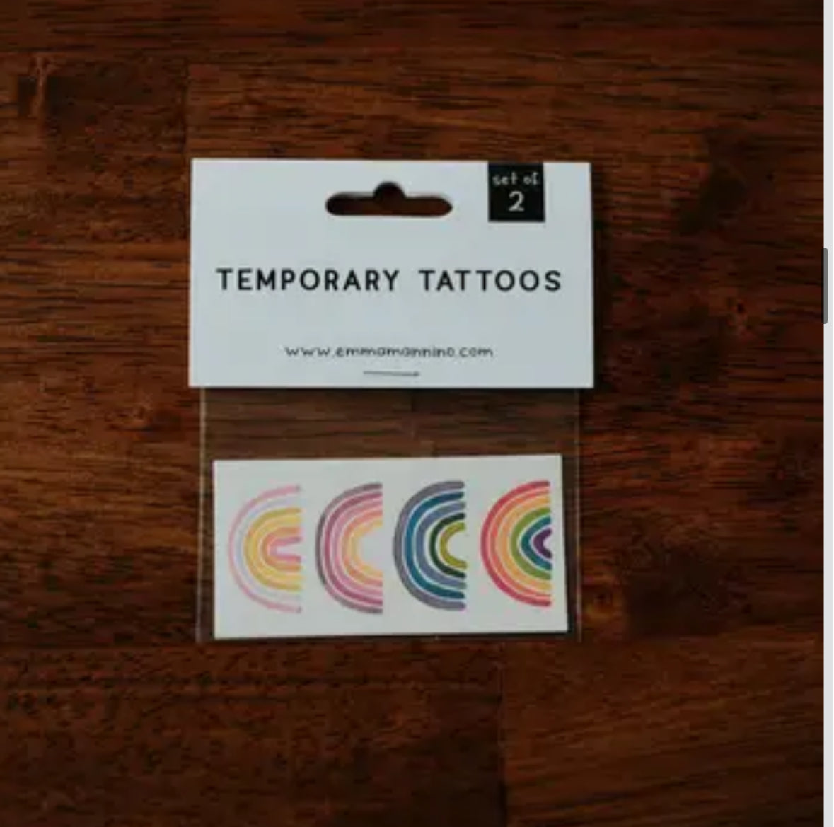 Saint & Company Temporary Tattoos