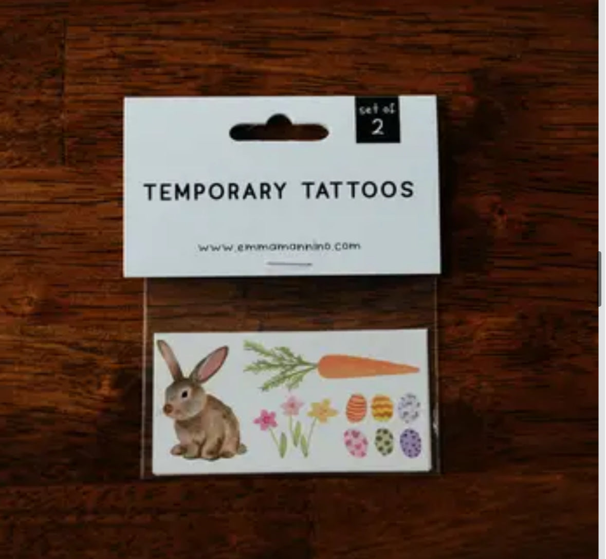 Saint & Company Temporary Tattoos