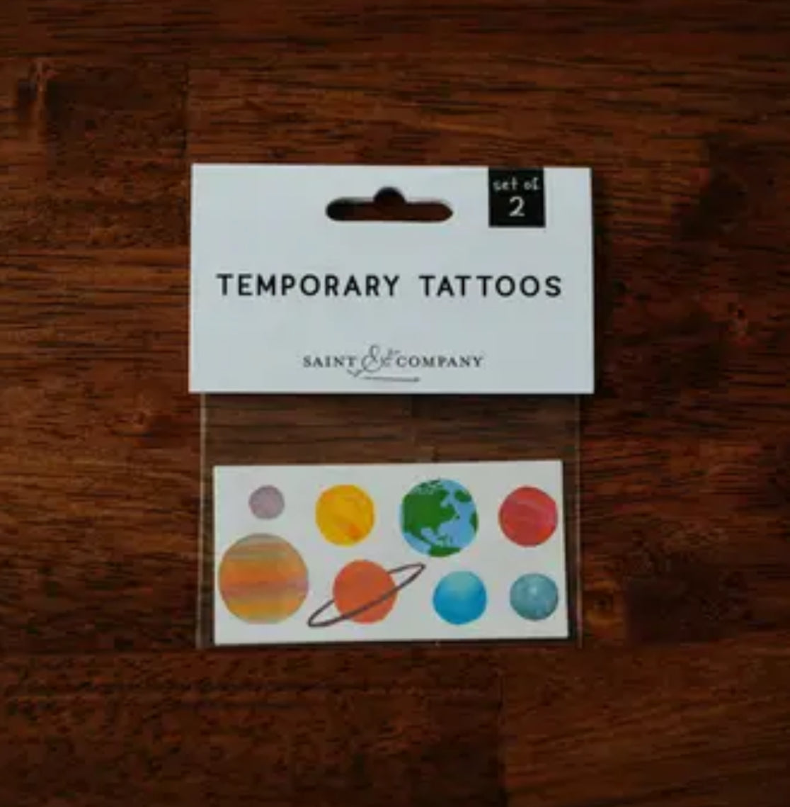 Saint & Company Temporary Tattoos