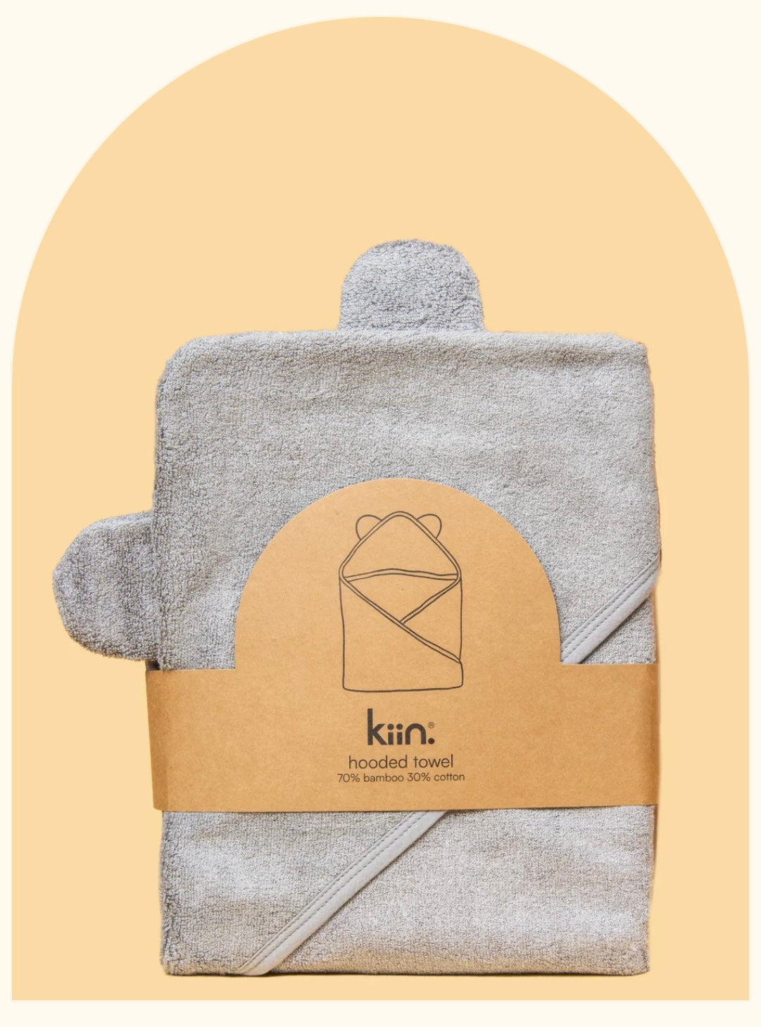 Kiin hooded towel