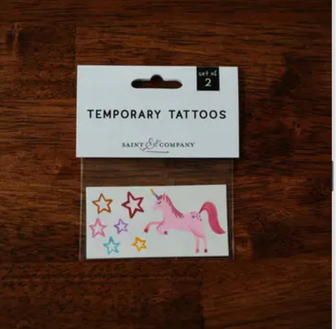 Saint & Company Temporary Tattoos