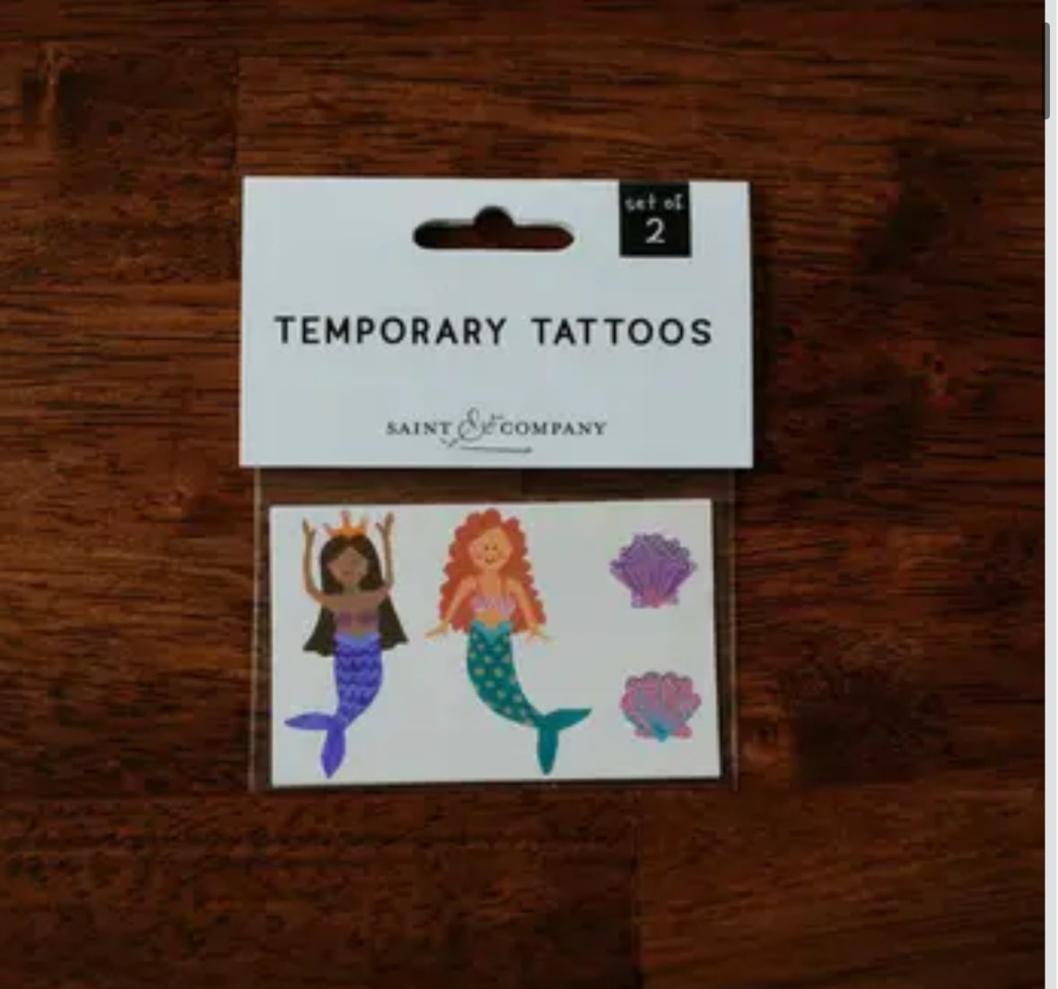 Saint & Company Temporary Tattoos