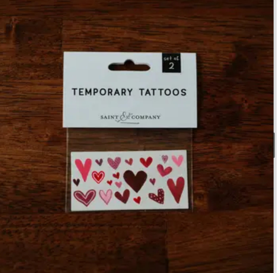 Saint & Company Temporary Tattoos