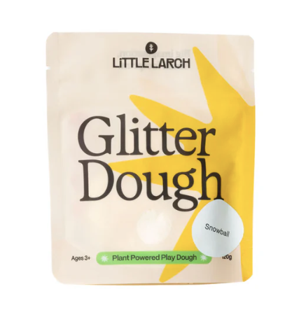 Handcrafted Natural Glitter Play Dough