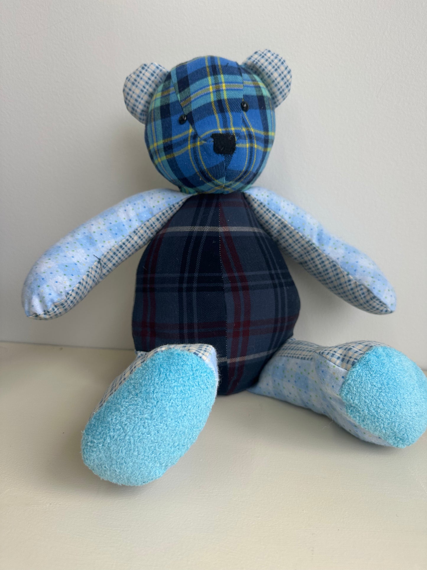 Handmade Denim Teddy Bears